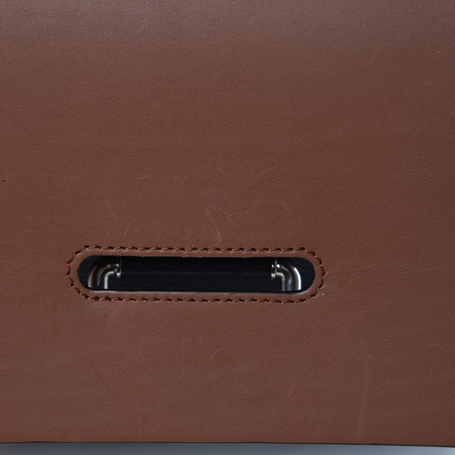 Burberry Calfskin Small D-Ring Bag Tan Black 9 of 10