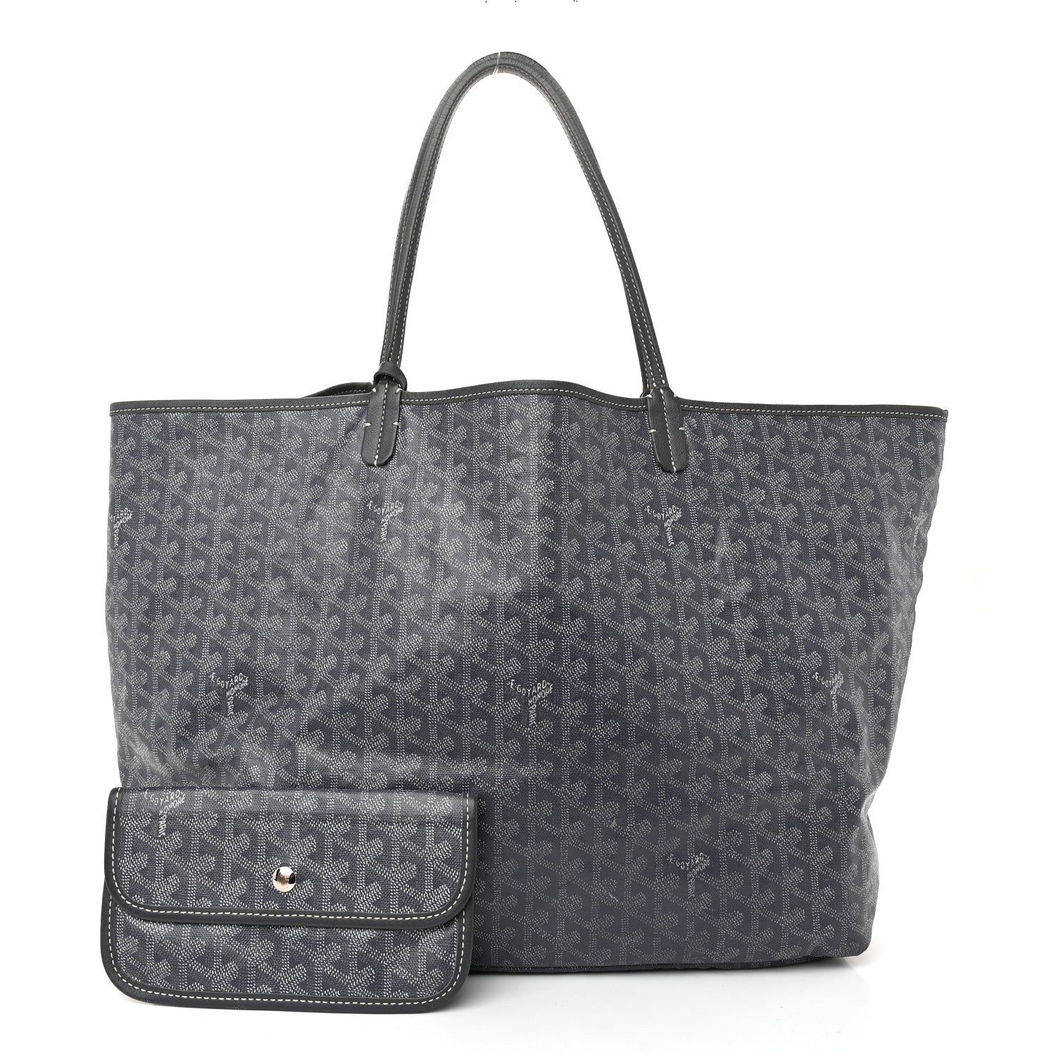 Goyard Goyardine Saint Louis GM Grey 3 of 16