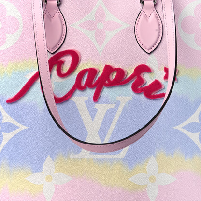 Louis Vuitton Monogram Escale Capri Onthego GM Pastel 8 of 12