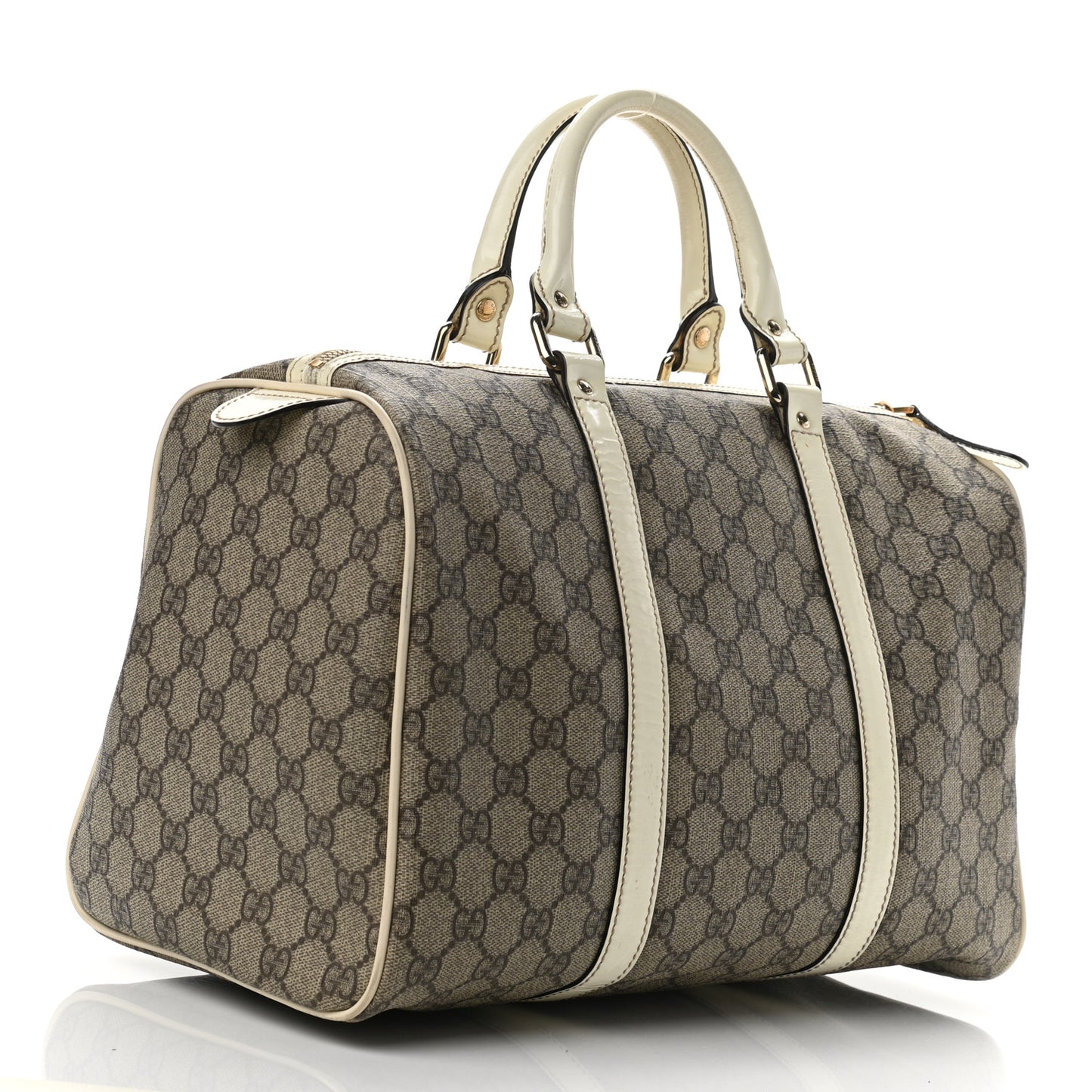 GG Plus Monogram Medium Joy Boston Off White