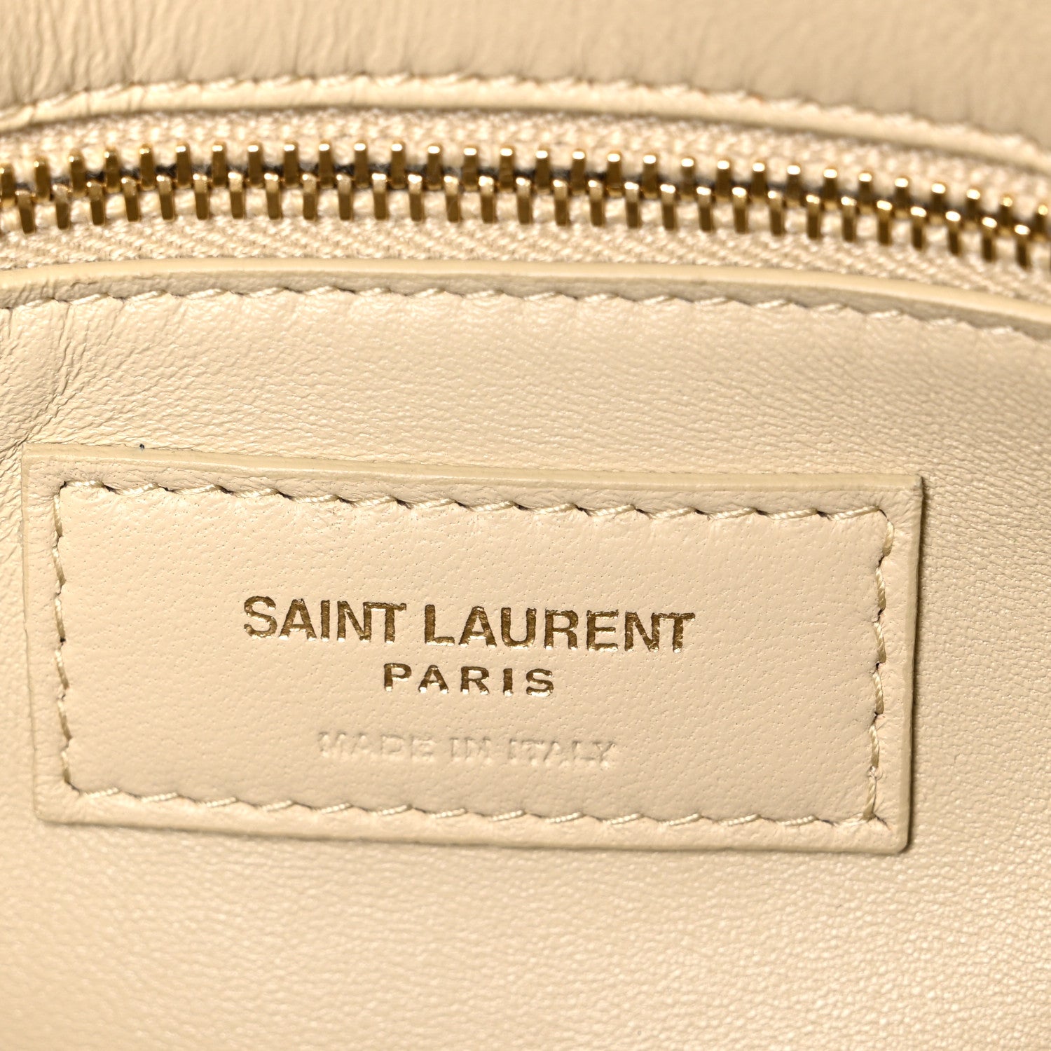 Saint Laurent Nubuck Suede Quilted Small Loulou Puffer Monogram Chain Satchel Beige 6 of 11