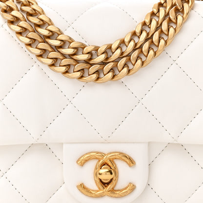 Chanel Lambskin Quilted Small Pillow Crush Flap White 7 of 10