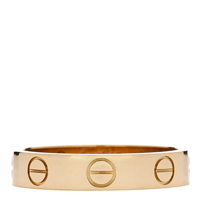 Cartier 18K Yellow Gold 3.5mm LOVE Wedding Band Ring 49 5 1 of 5