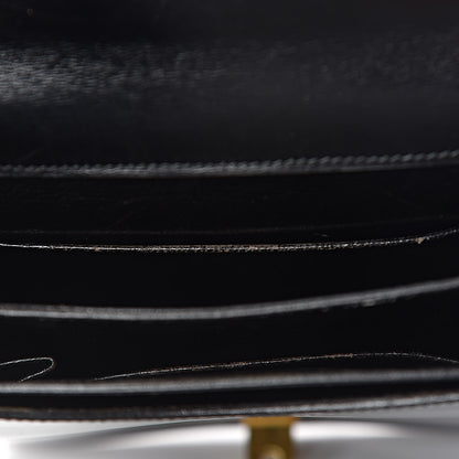 Hermes Box Shoulder Bag Black 10 of 19