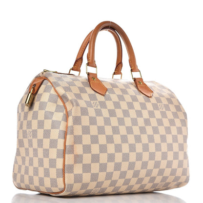 Louis Vuitton Damier Azur Speedy 30 3 of 14