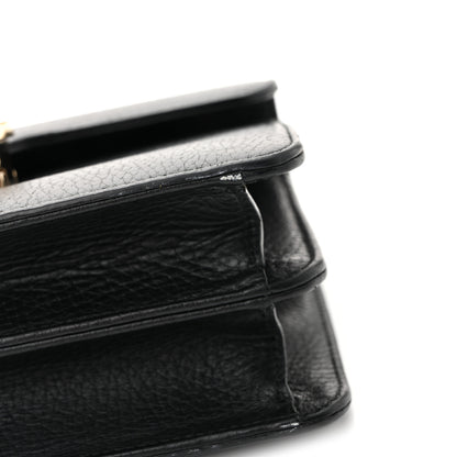 Gucci Dollar Calfskin Small Interlocking G Shoulder Bag Black 12 of 16