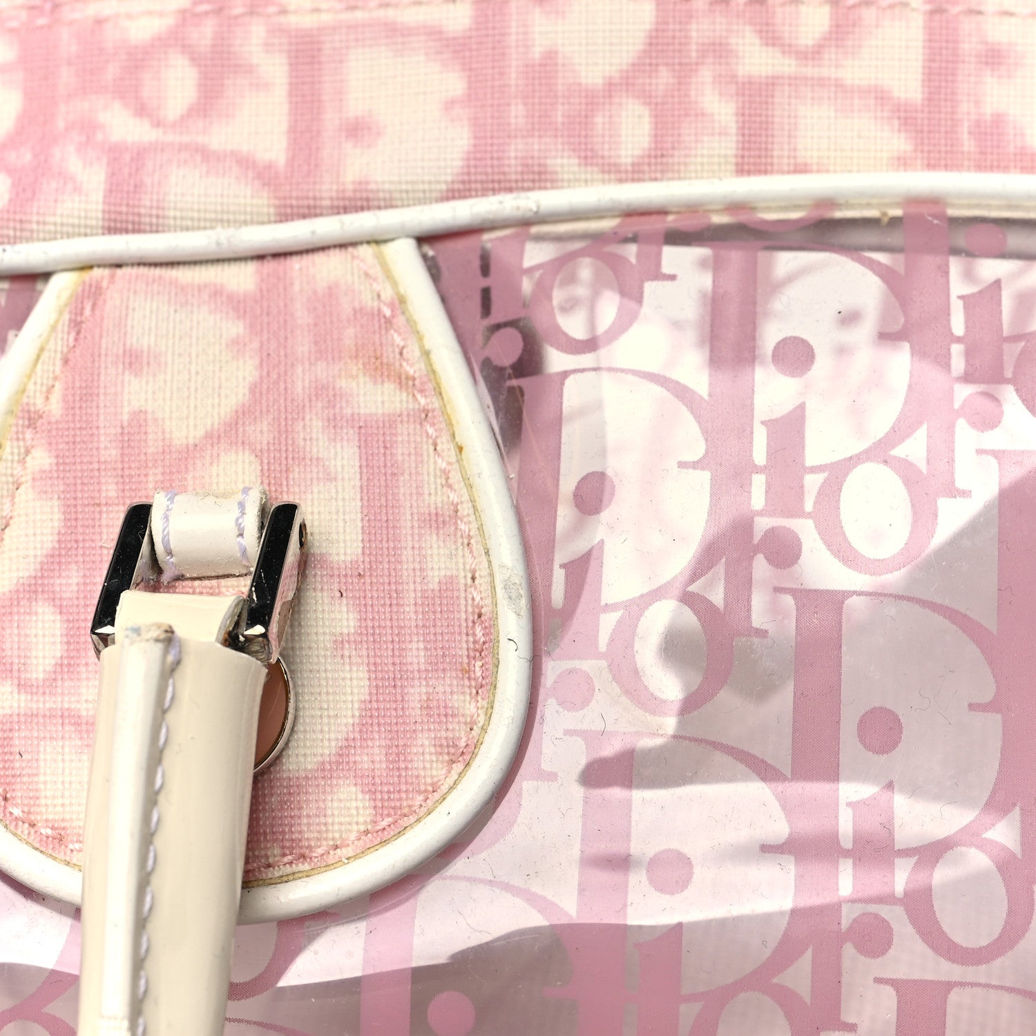 Christian Dior Monogram PVC Bowler Pink 13 of 15