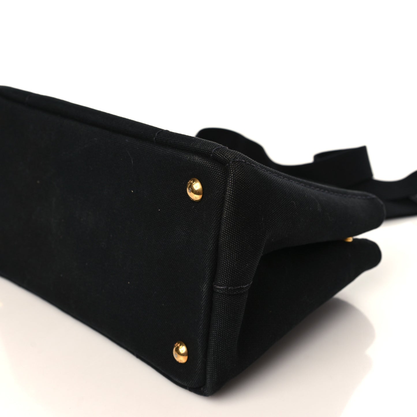 Canapa Small Logo Tote Black Blue