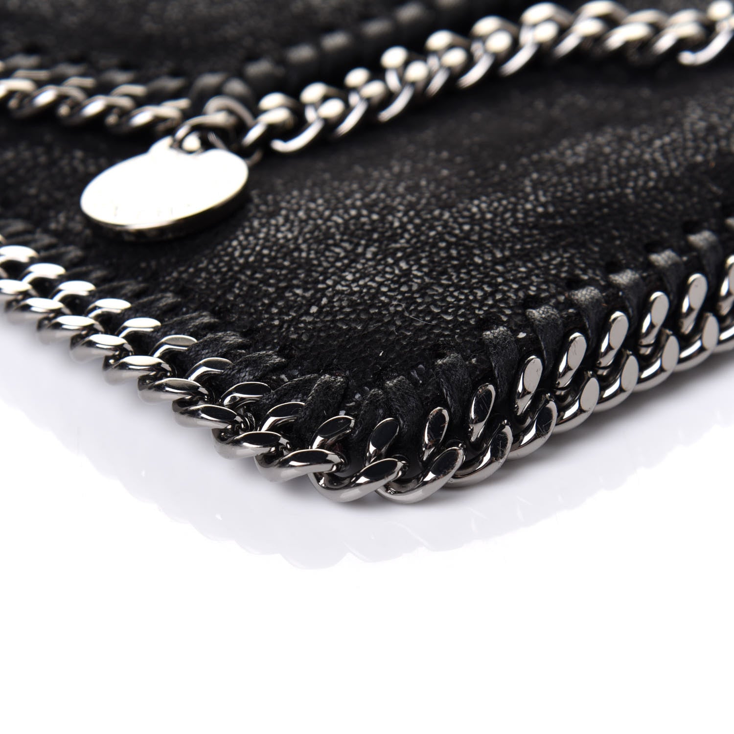 Stella McCartney Shaggy Deer Falabella Mini Crossbody Bag Black 8 of 9