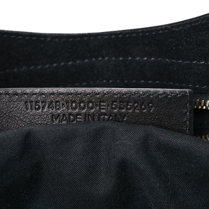 Balenciaga Baby Daim Suede Classic Gold Hardware City Black 7 of 18
