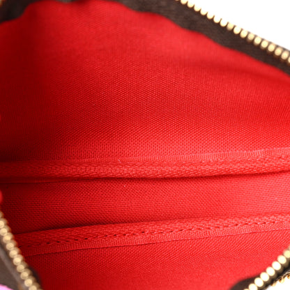 Louis Vuitton Monogram 2021 Christmas Animation London Mini Pochette Accessories Red 4 of 7