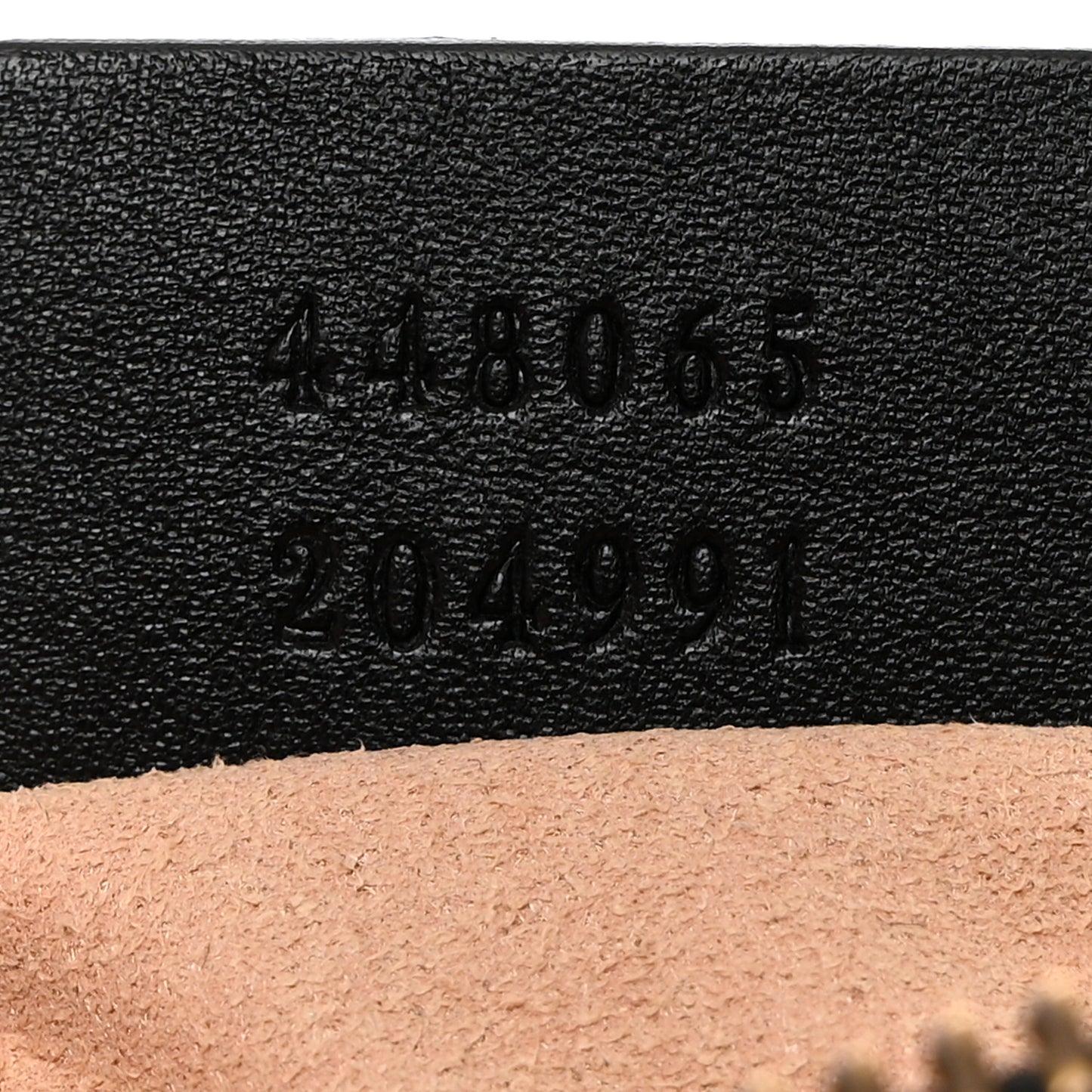 Calfskin Matelasse Mini GG Marmont Chain Shoulder Bag Black