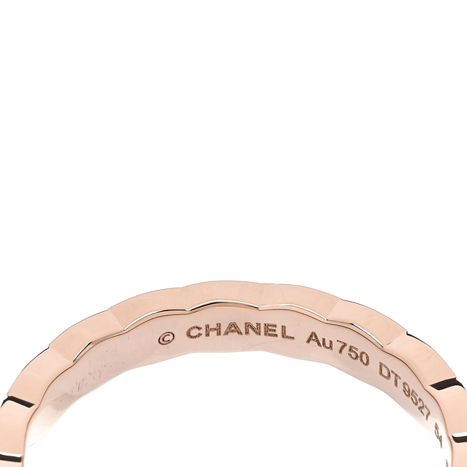 Chanel 18K Beige Gold Mini Coco Crush Ring 54 6.75 4 of 6