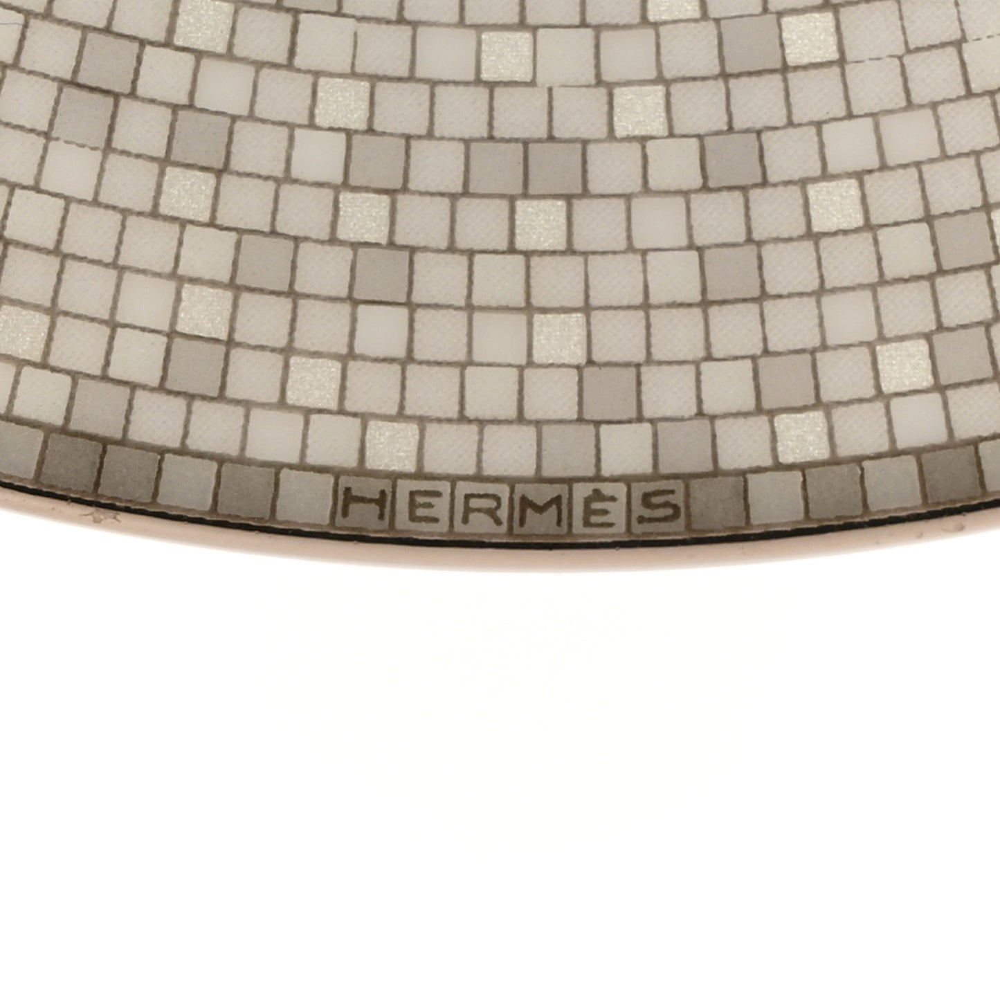 Porcelain Mosaique Au 24 Platine Tea Cup And Saucer Set Of 2 Platinum