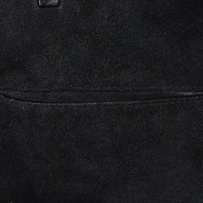 Valentino Garavani Grained Calfskin Tribal Large Rockstud Rolling Crossbody Tote Black 7 of 17
