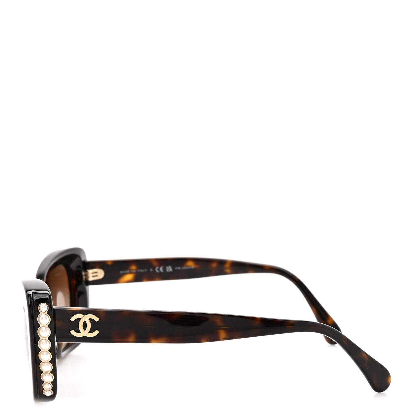 Acetate Pearl Cat Eye CC Sunglasses 5481-H-A Tortoise