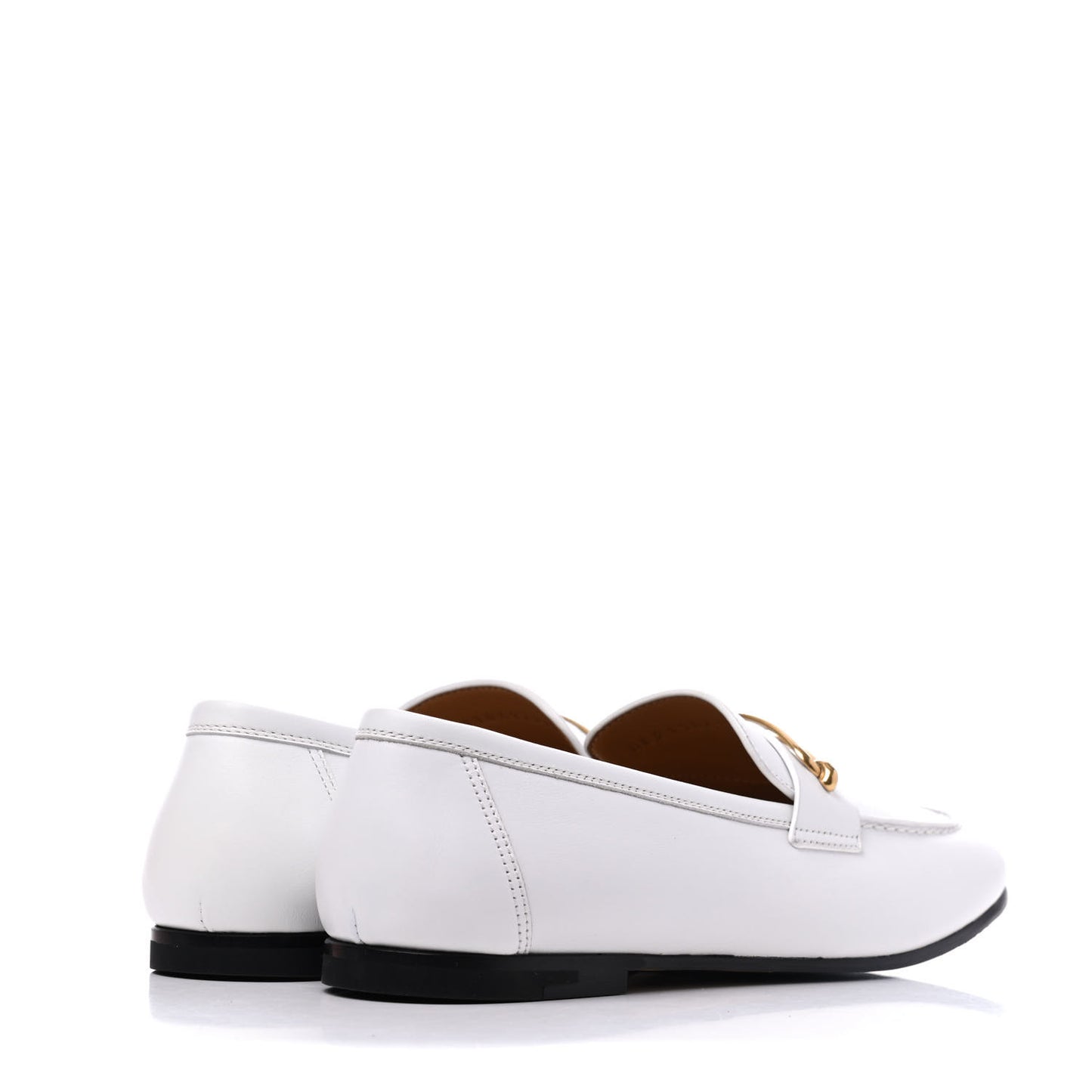 Calfskin Womens Colette Loafers 37.5 White