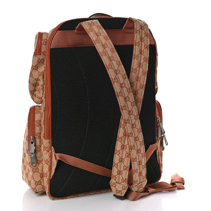 Gucci X MLB GG Monogram LA Dodgers Large Backpack Beige Ruggine Ivory 4 of 12
