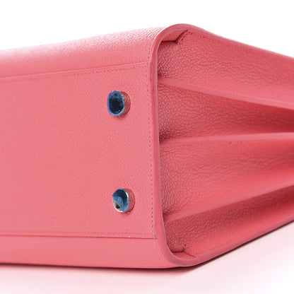Saint Laurent Grained Calfskin Baby Sac De Jour Rose Clair 9 of 15