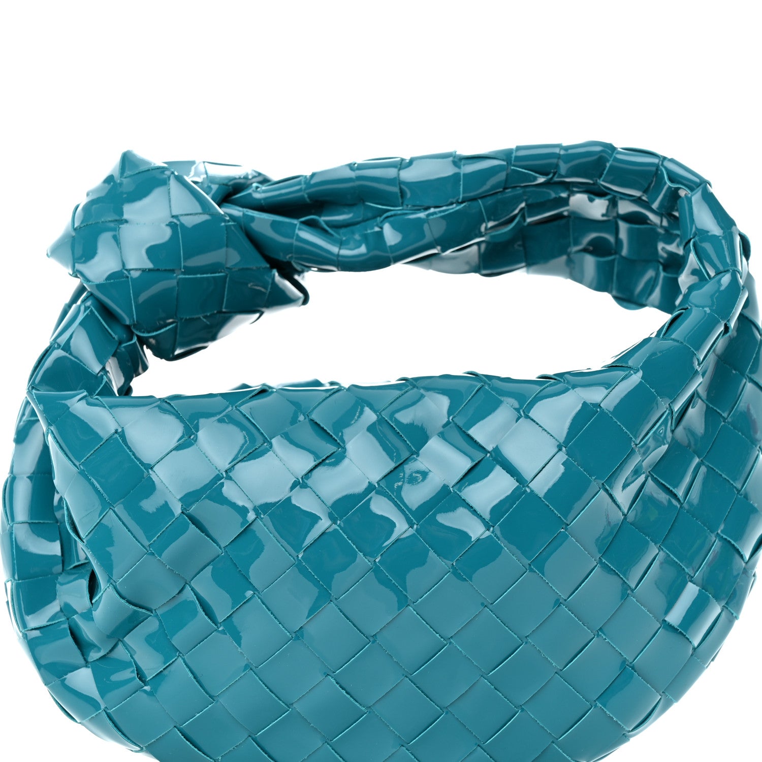 Bottega Veneta Patent Nappa Intrecciato Mini Jodie Blaster 8 of 10