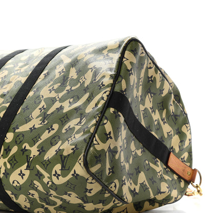 Louis Vuitton Monogramouflage Keepall 55 7 of 13