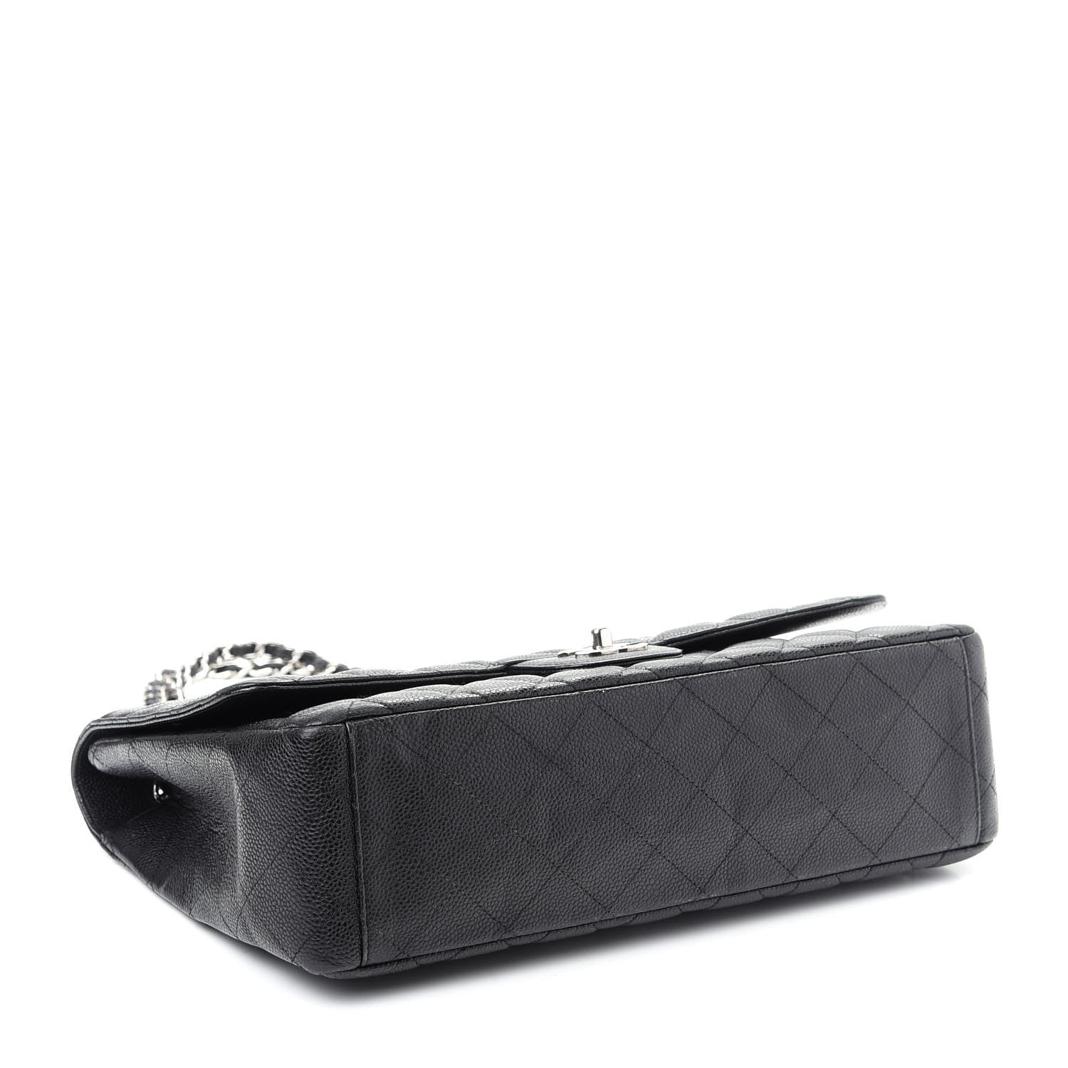 Chanel Caviar Quilted Maxi Single Flap Black 4 of 9