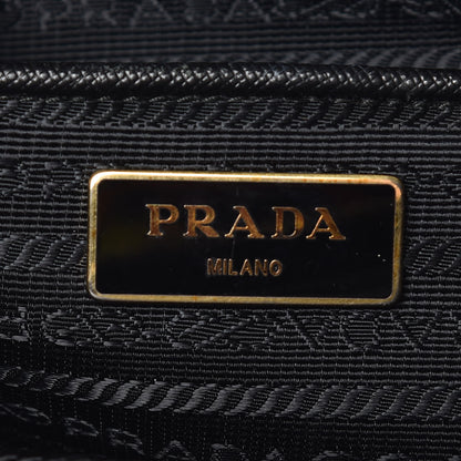 Prada Saffiano Medium Galleria Double Zip Tote Black 8 of 17