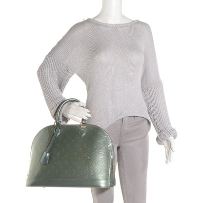 Louis Vuitton Vernis Alma GM Givre 2 of 7