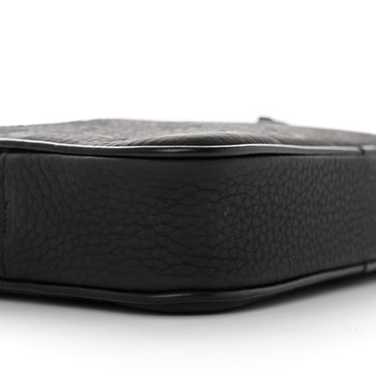 Louis Vuitton Taurillon Monogram Uniformes Solar Ray Soft Pochette Volga Belt Bag Black 8 of 12