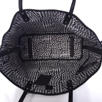 MCM Visetos Medium Reversible Shopper Tote Black 10 of 12