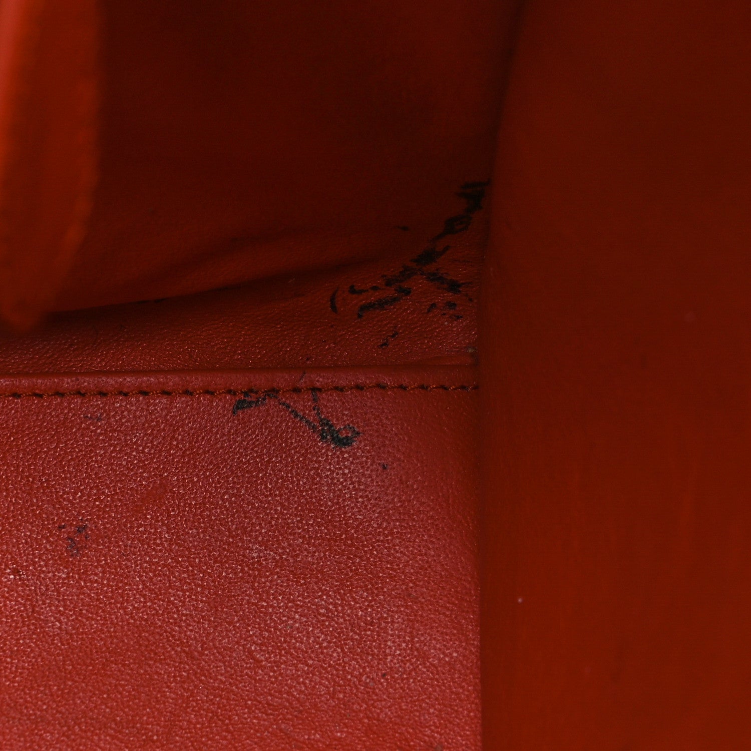 Celine Smooth Calfskin Mini Luggage  Bright Orange 12 of 18