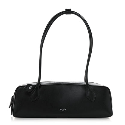 Alaia Shiny Goatskin Medium Le Teckel Bag Black 1 of 13
