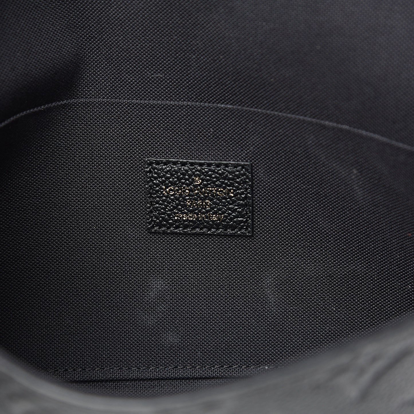 Empreinte Pochette Felicie Chain Wallet Black