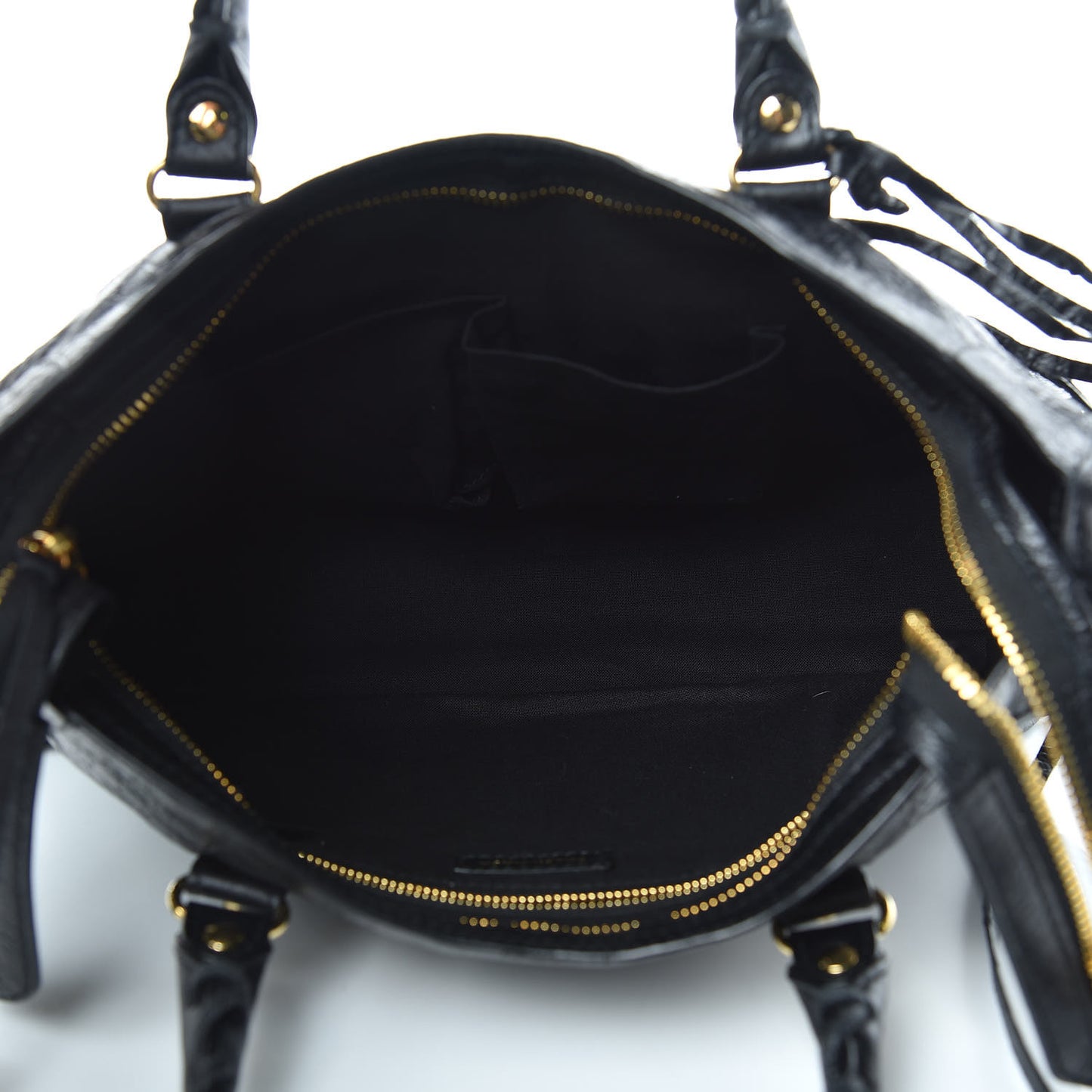 Agneau Classic Gold Hardware S City Black