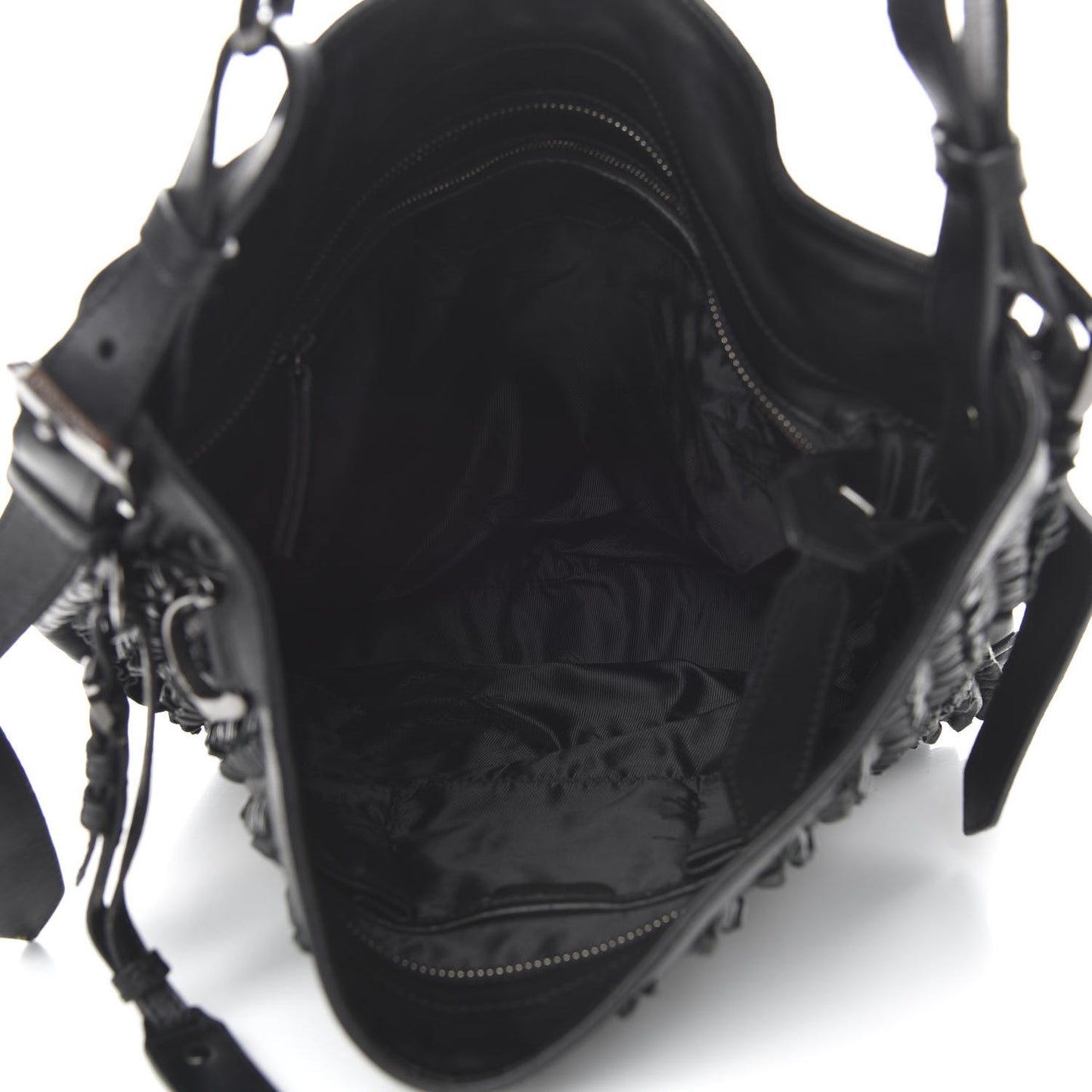 Calfskin Westcott Shoulder Bag Black