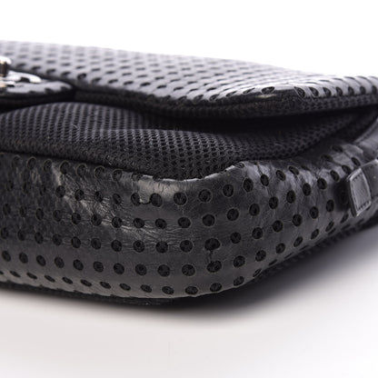 Chanel Perforated Lambskin Jumbo Easy Flap Black 7 of 16