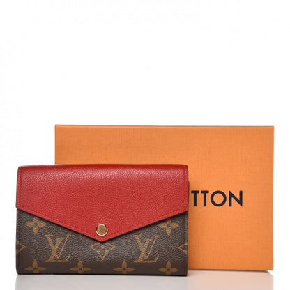 Louis Vuitton Monogram Pallas Compact Wallet Cherry 7 of 7
