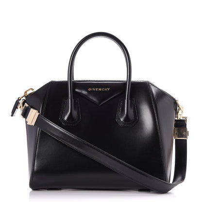 Givenchy Shiny Lord Calfskin Small Antigona Black 1 of 8