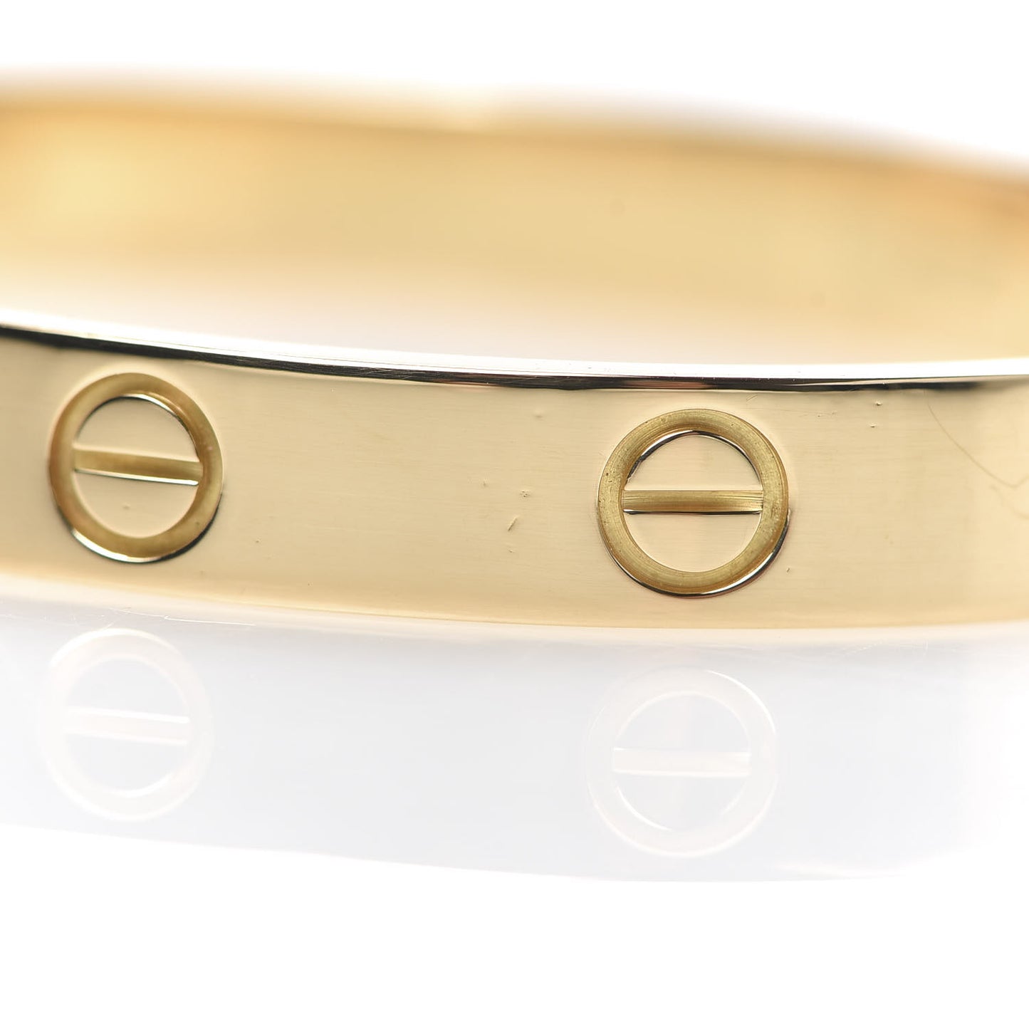 18K Yellow Gold LOVE Bracelet 16