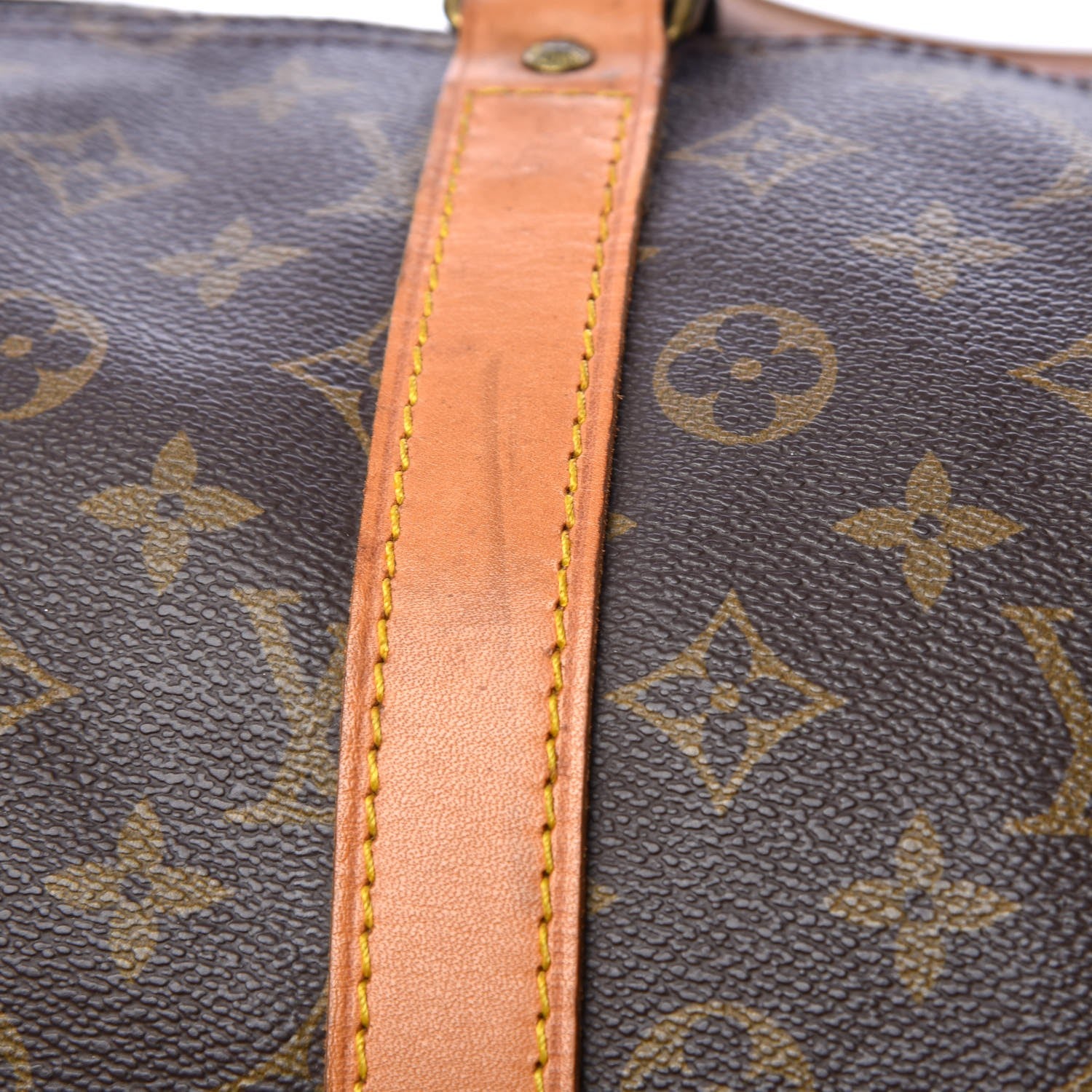 Louis Vuitton Monogram Keepall Bandouliere 55 16 of 17