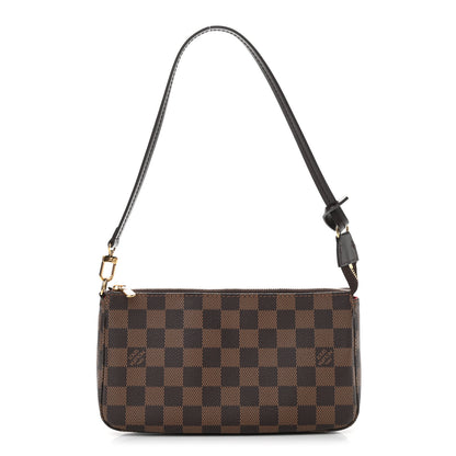Louis Vuitton Damier Ebene Pochette Accessories NM 1 of 9