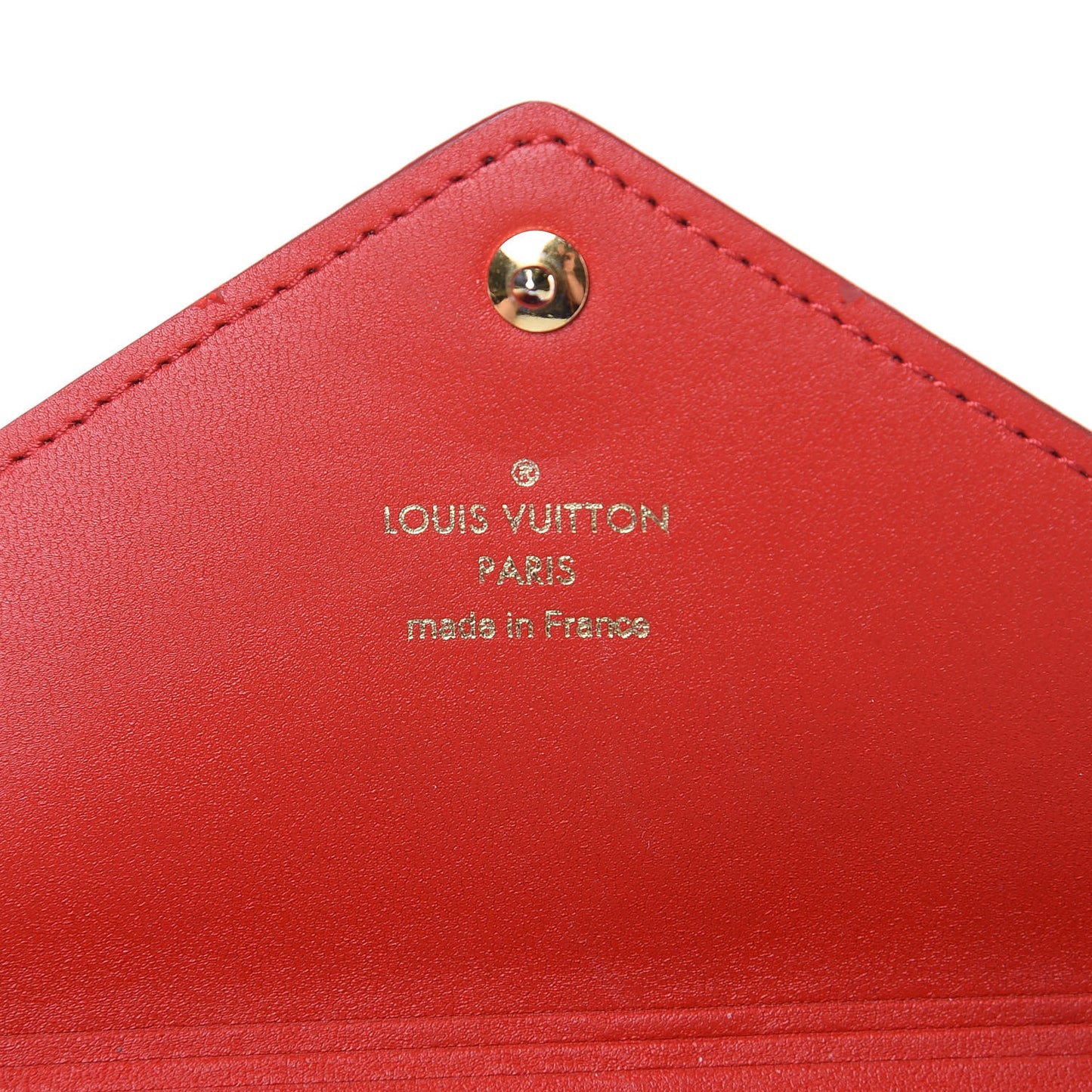 Monogram Medium Kirigami Pochette Insert Coquelicot