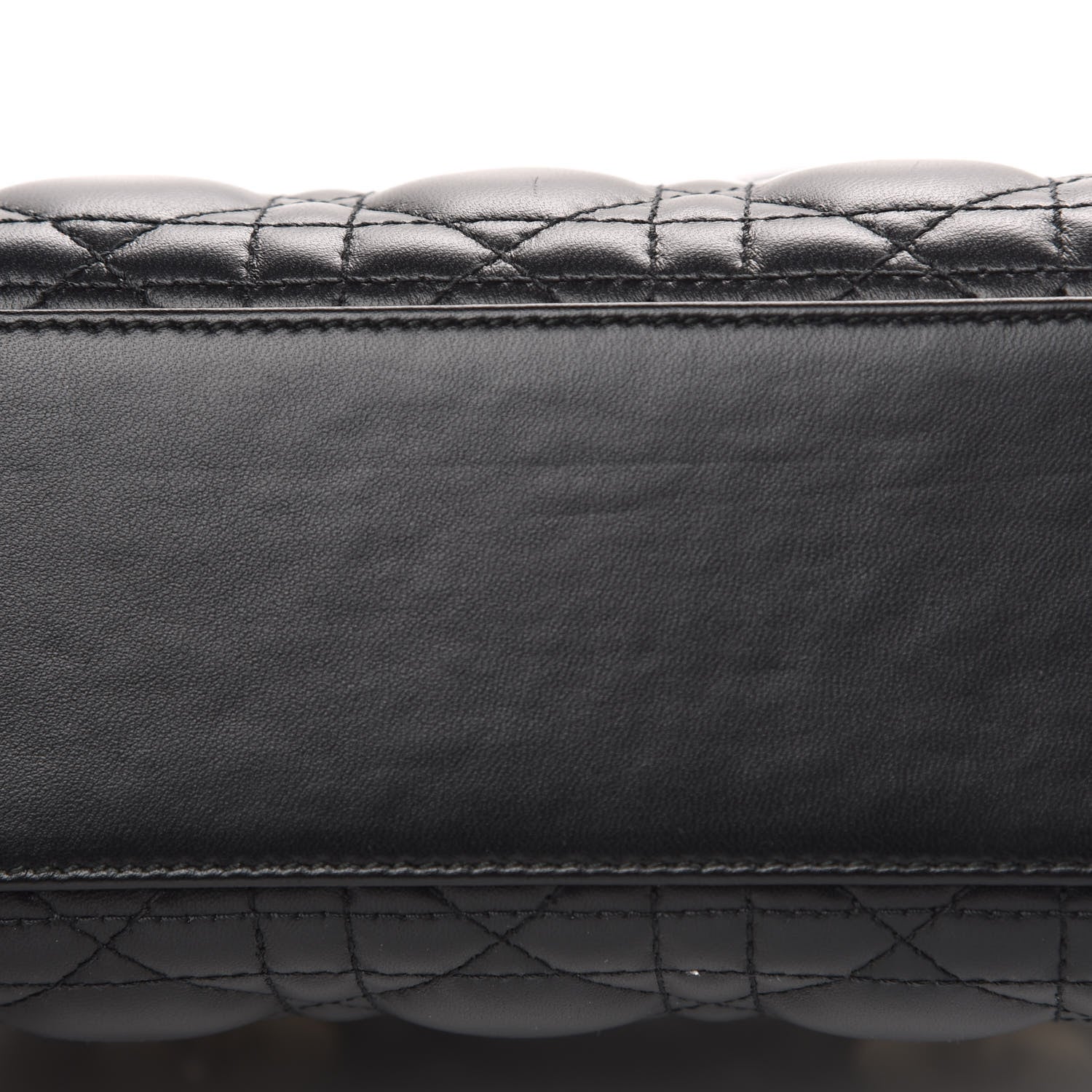 Christian Dior Lambskin Cannage Small My ABCDior Lady Dior Black 9 of 10