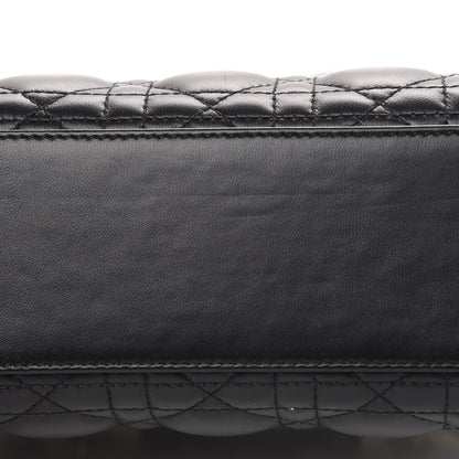Christian Dior Lambskin Cannage Small My ABCDior Lady Dior Black 9 of 10