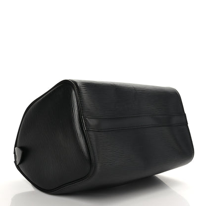 Louis Vuitton Epi Speedy 25 Black 4 of 12