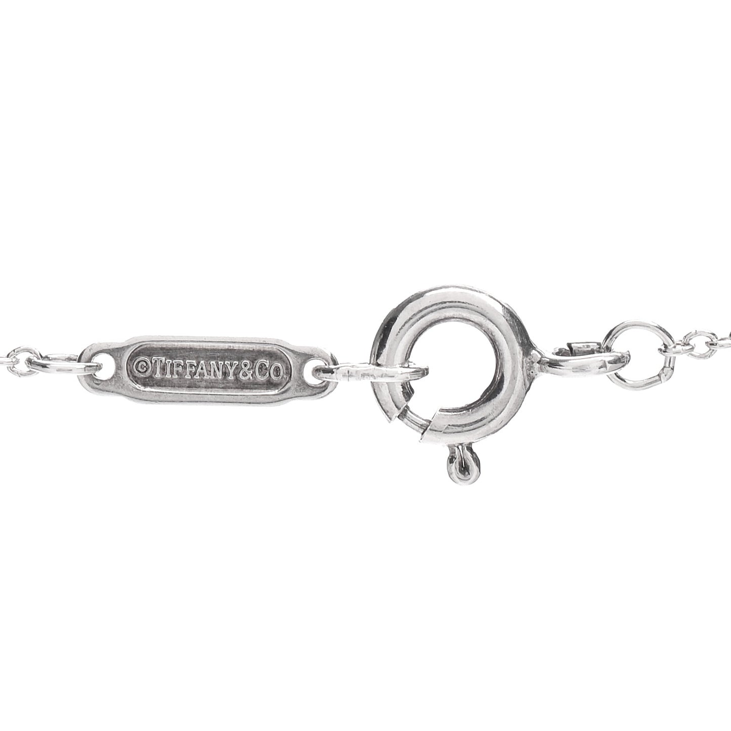 Sterling Silver Diamond Heart Key Pendant Necklace