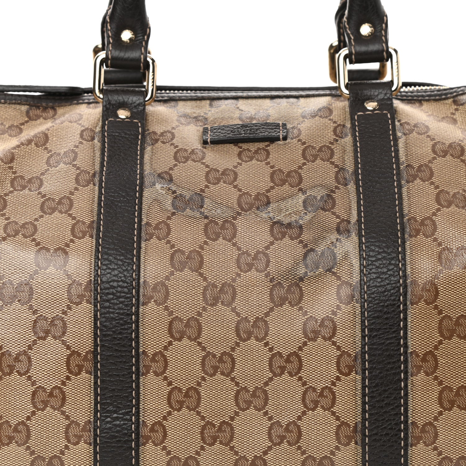 Gucci Crystal Monogram Medium Joy Boston Dark Brown 8 of 12