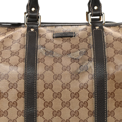 Gucci Crystal Monogram Medium Joy Boston Dark Brown 8 of 12