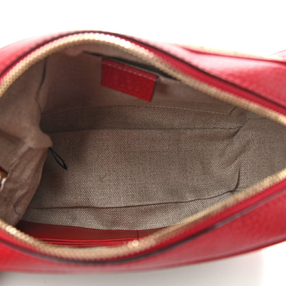 Gucci Monogram Mini Bree Messenger Bag Red 5 of 14