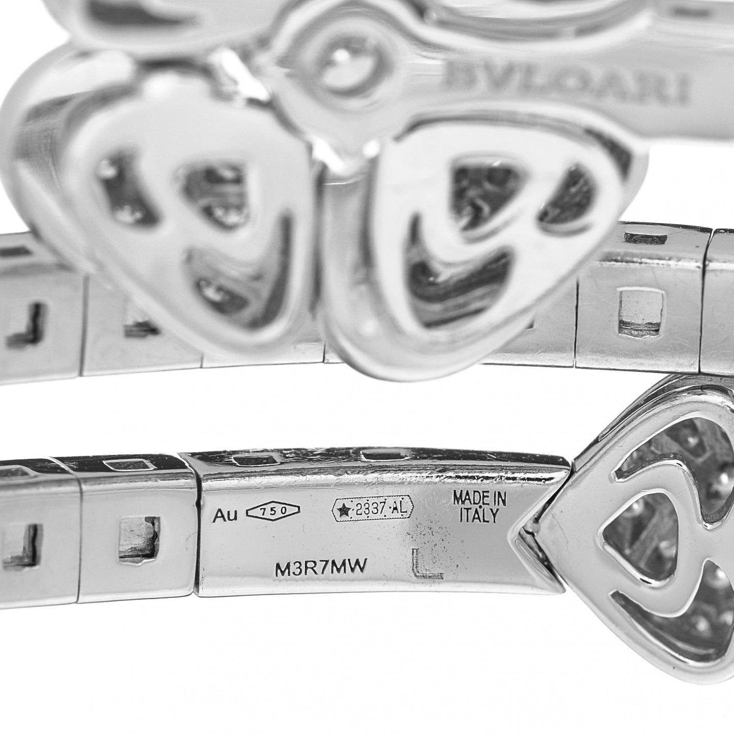 18K White Gold Diamond Fiorever Bracelet L